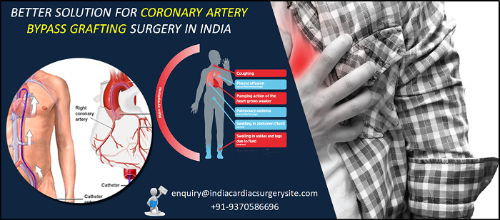 BETTER SOLUTION FOR CORONARY ARTERY BYPASS GRAFTING SURGERY IN INDIA
