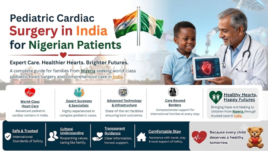 Pediatric Cardiac Surgery in India for Nigerian Patients