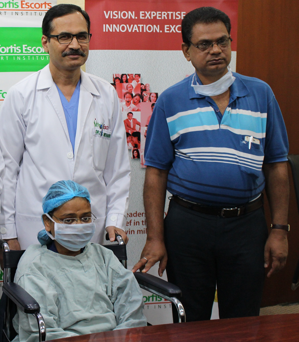 Dr Rajiv Parakh Fortis escorts hospital Patient Experience